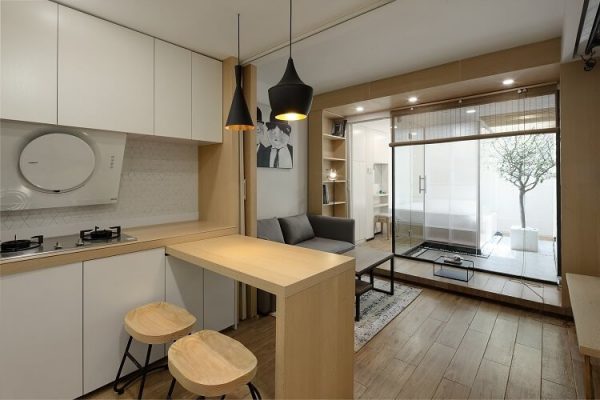 thiết kế nội thất chung cư thông minh lưu ý không gian