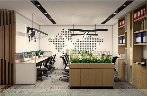 Một số mẫu thiết kế nội thất văn phòng hiện đại của Nhà Mới